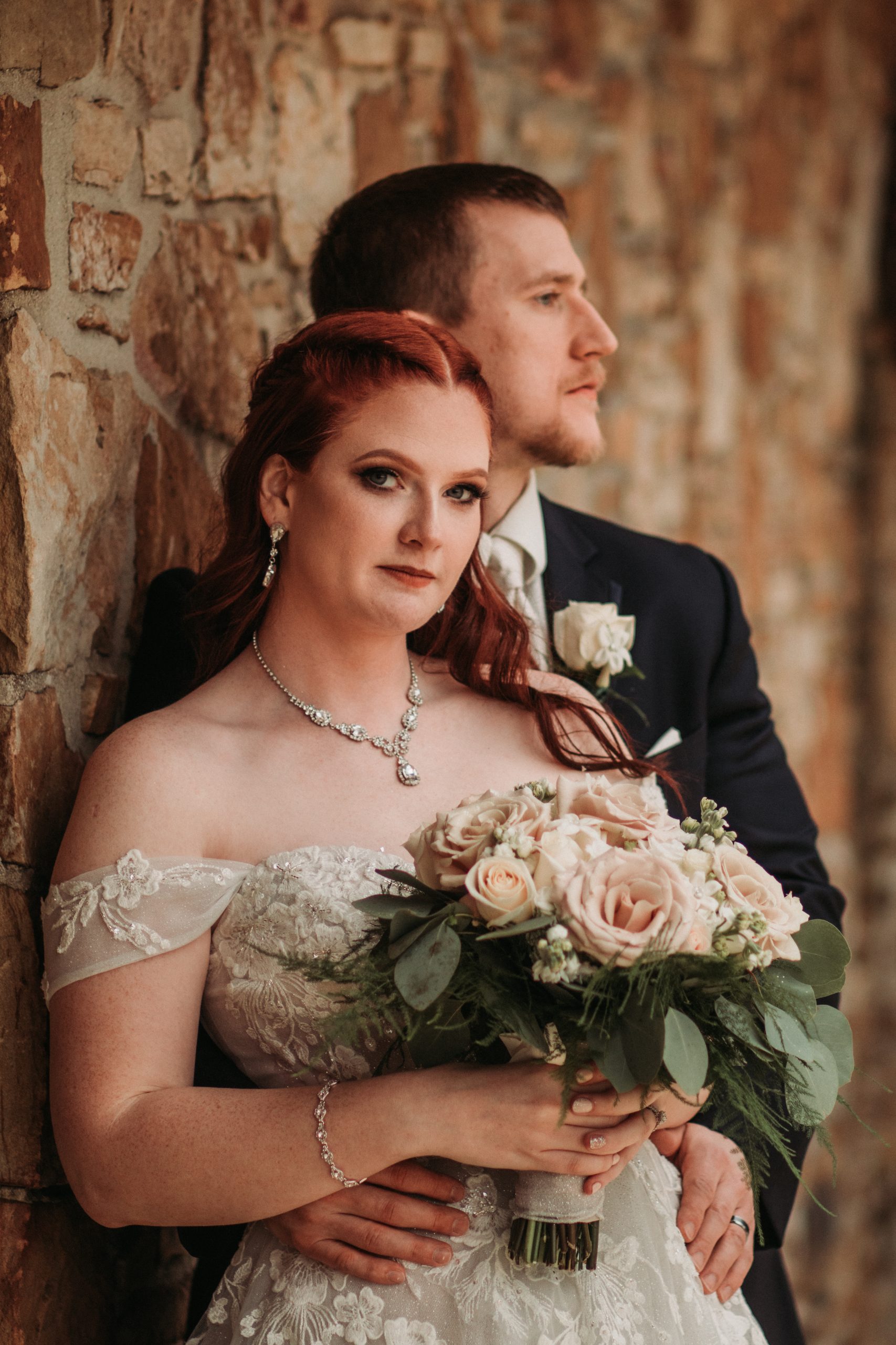 Wedding portrait at The Lodge at Indian Lake