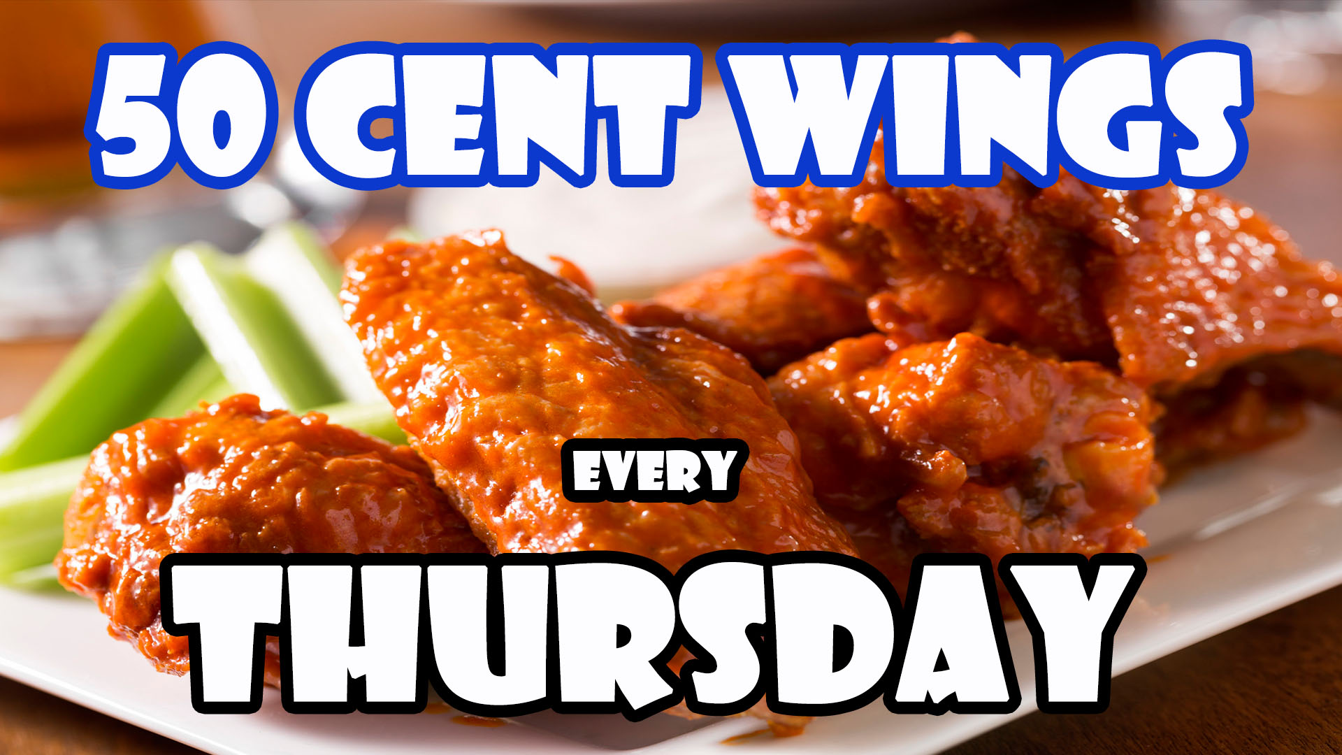 50 Cent Wings Thursday